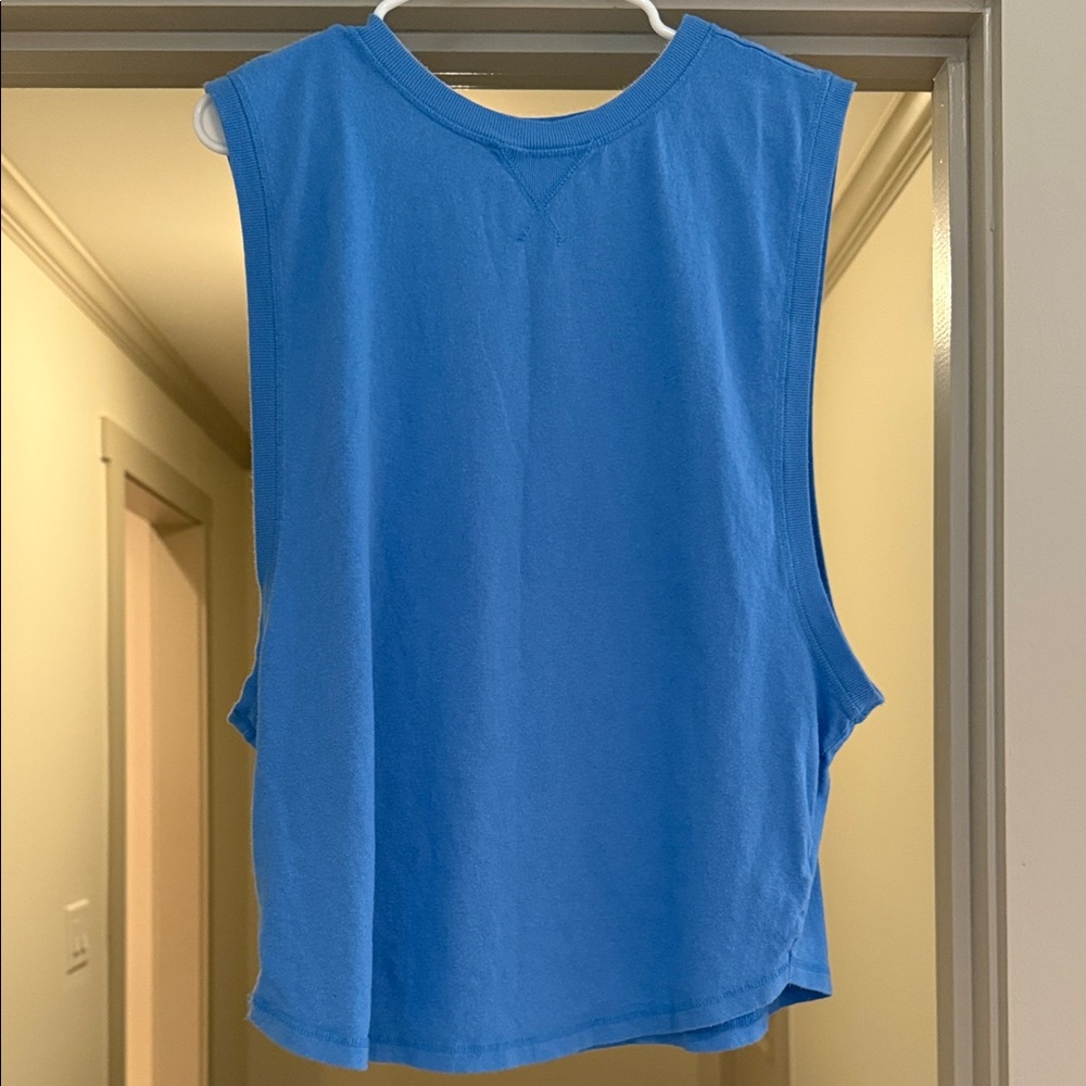 Vibrant Blue Women's Sleeveless Tank Top
